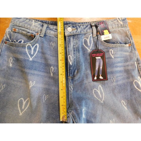 NWT NOBO Size 15 Super Highrise Slim Straight Womens Blue Jeans #O-3-66-G - Picture 10 of 13